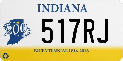 IN license plate 517RJ