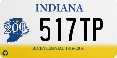 IN license plate 517TP