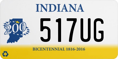 IN license plate 517UG