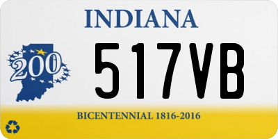 IN license plate 517VB