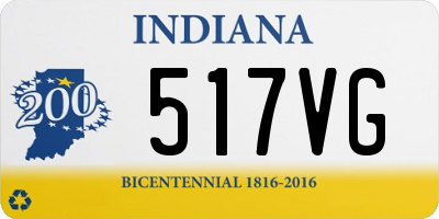 IN license plate 517VG