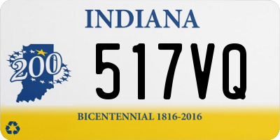 IN license plate 517VQ