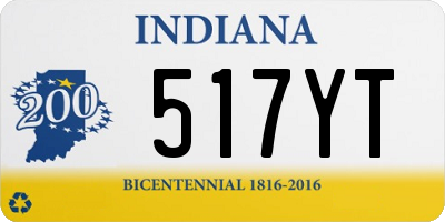 IN license plate 517YT