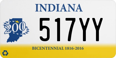 IN license plate 517YY