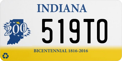 IN license plate 519TO