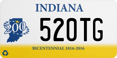 IN license plate 520TG