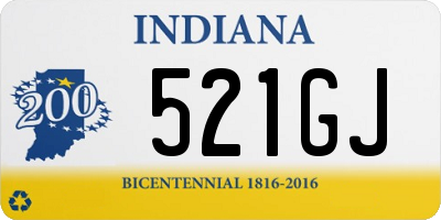 IN license plate 521GJ