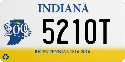 IN license plate 521OT