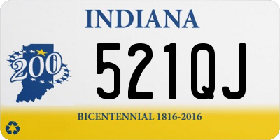 IN license plate 521QJ