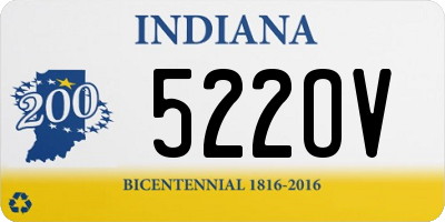 IN license plate 522OV