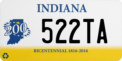 IN license plate 522TA