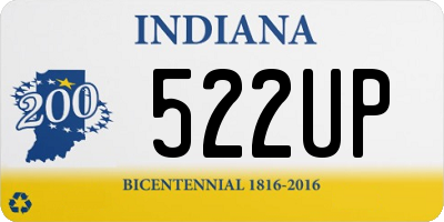 IN license plate 522UP