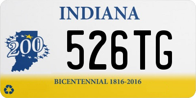 IN license plate 526TG