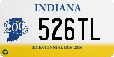 IN license plate 526TL