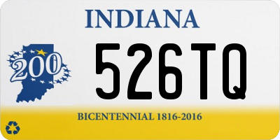 IN license plate 526TQ