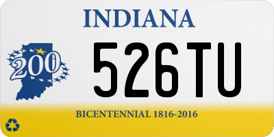 IN license plate 526TU