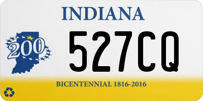 IN license plate 527CQ