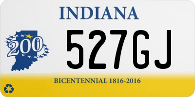 IN license plate 527GJ