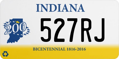 IN license plate 527RJ