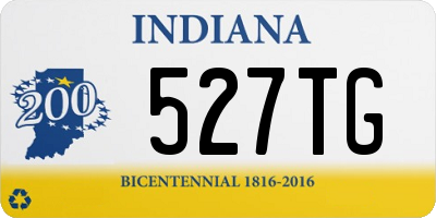 IN license plate 527TG