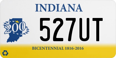 IN license plate 527UT