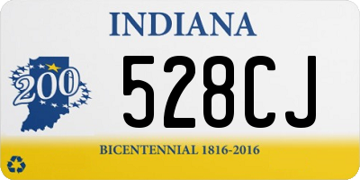 IN license plate 528CJ