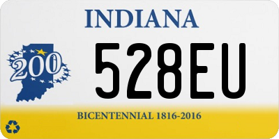 IN license plate 528EU