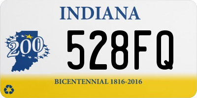IN license plate 528FQ