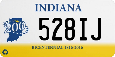 IN license plate 528IJ