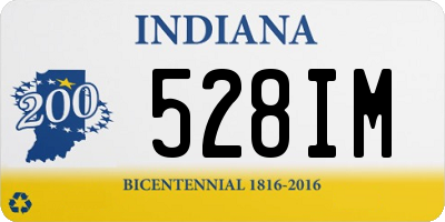 IN license plate 528IM