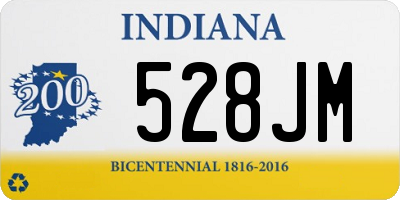 IN license plate 528JM