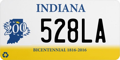 IN license plate 528LA