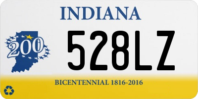 IN license plate 528LZ