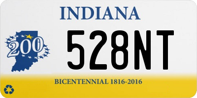 IN license plate 528NT