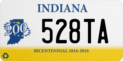 IN license plate 528TA