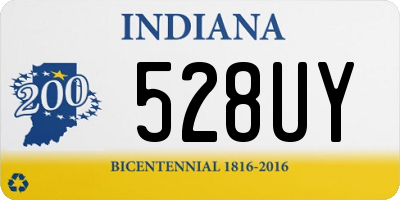 IN license plate 528UY