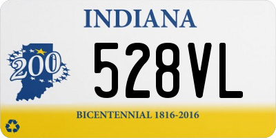 IN license plate 528VL