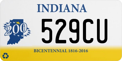 IN license plate 529CU