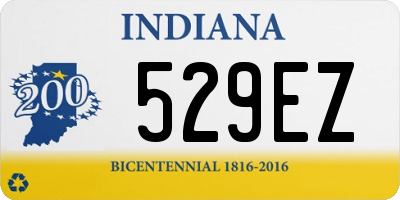 IN license plate 529EZ