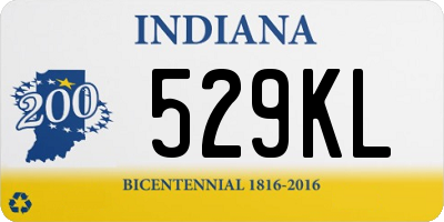 IN license plate 529KL