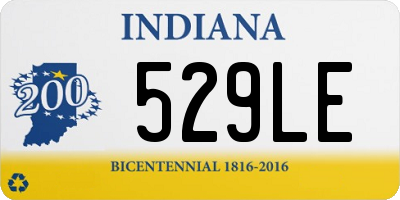 IN license plate 529LE