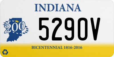 IN license plate 529OV