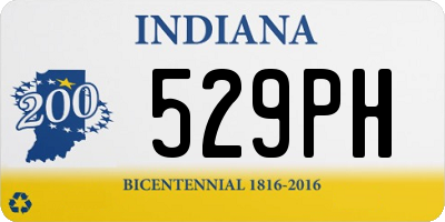 IN license plate 529PH