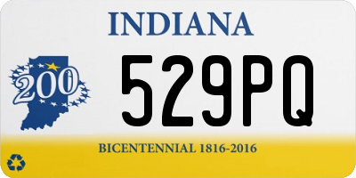IN license plate 529PQ