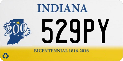 IN license plate 529PY