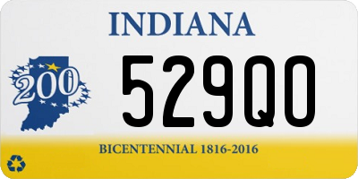 IN license plate 529QO