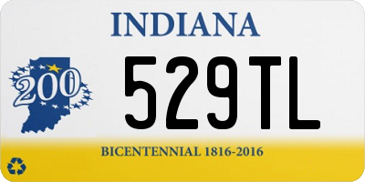 IN license plate 529TL