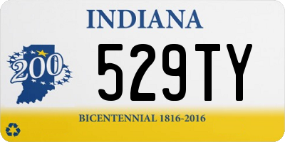 IN license plate 529TY