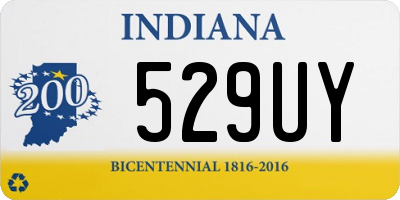 IN license plate 529UY