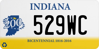 IN license plate 529WC